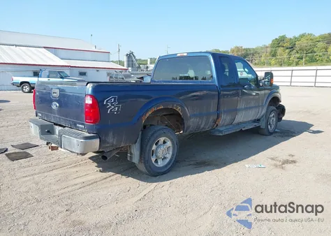 2014 Ford F-250 Xlt из США, поврежденный, VIN 1FT7X2B62EEB51648